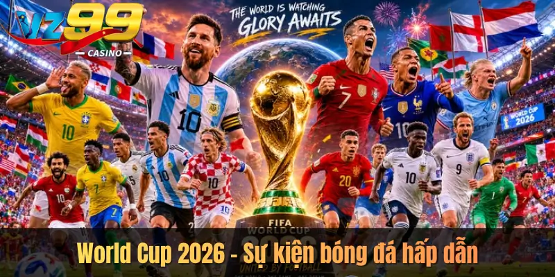 World Cup 2026 – Sự kiện bóng đá hấp dẫn